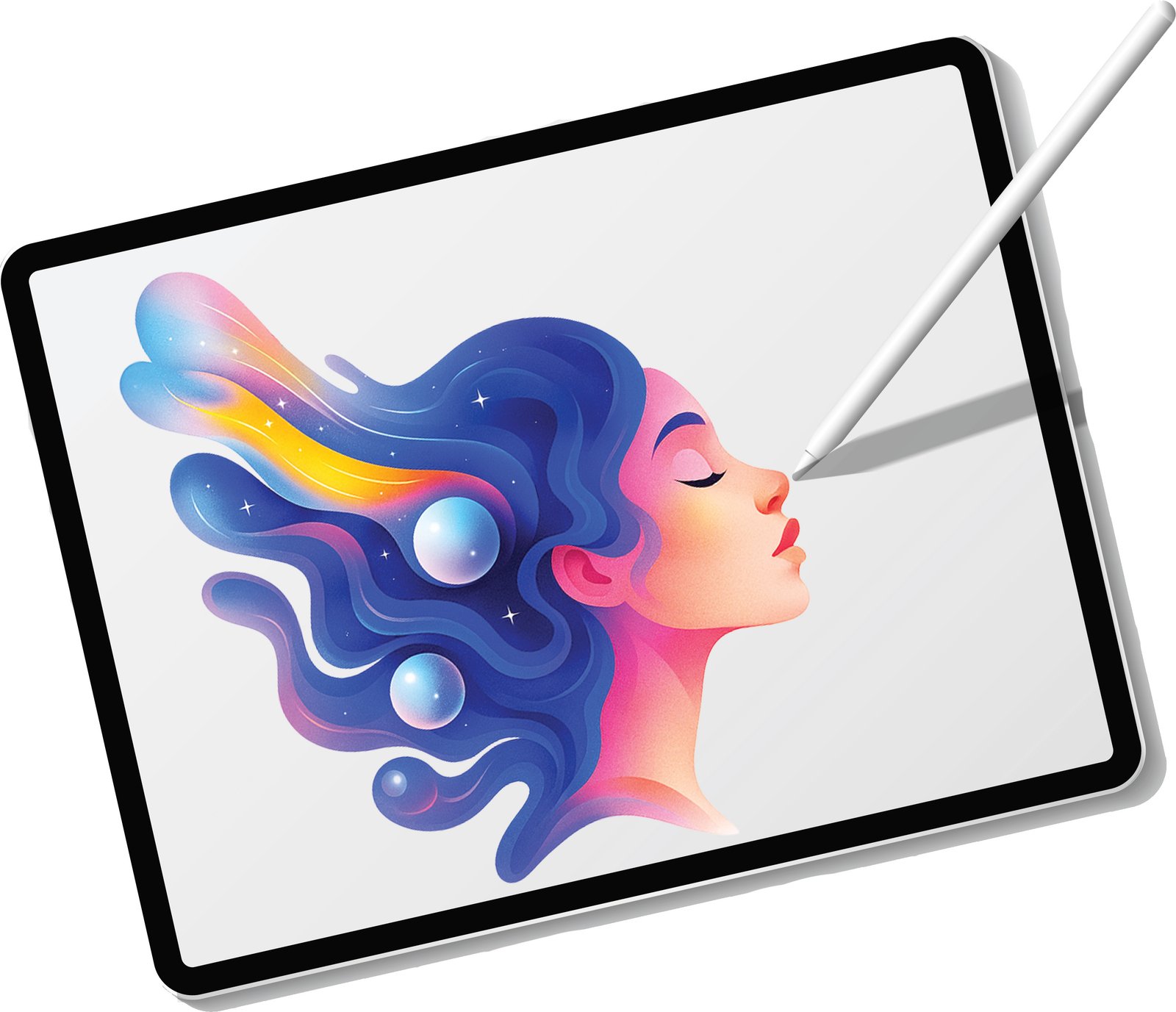 Creative professional working on design concepts